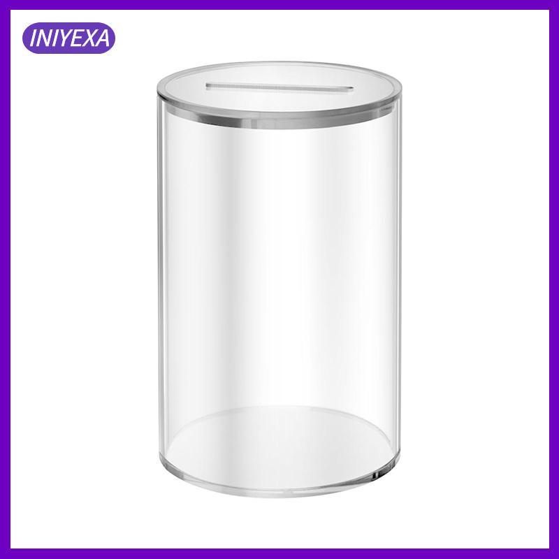 Hộp tiết kiệm tiền Acrylic Tiết kiệm trong suốt Bình đa năng Hộp tiết kiệm có thể tháo rời Tiền