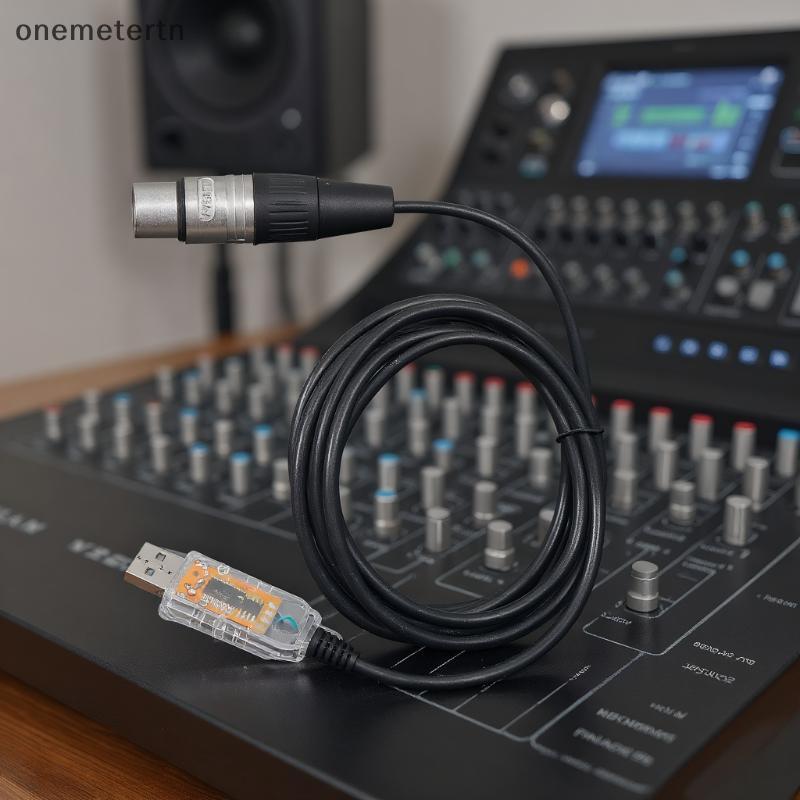 Onemetertn USB Sang DMX Giao Diện Adapter QLC DMX512puter PC Giai Đoạn Chiếu Sáng Bộ Điều Khiển Dimm