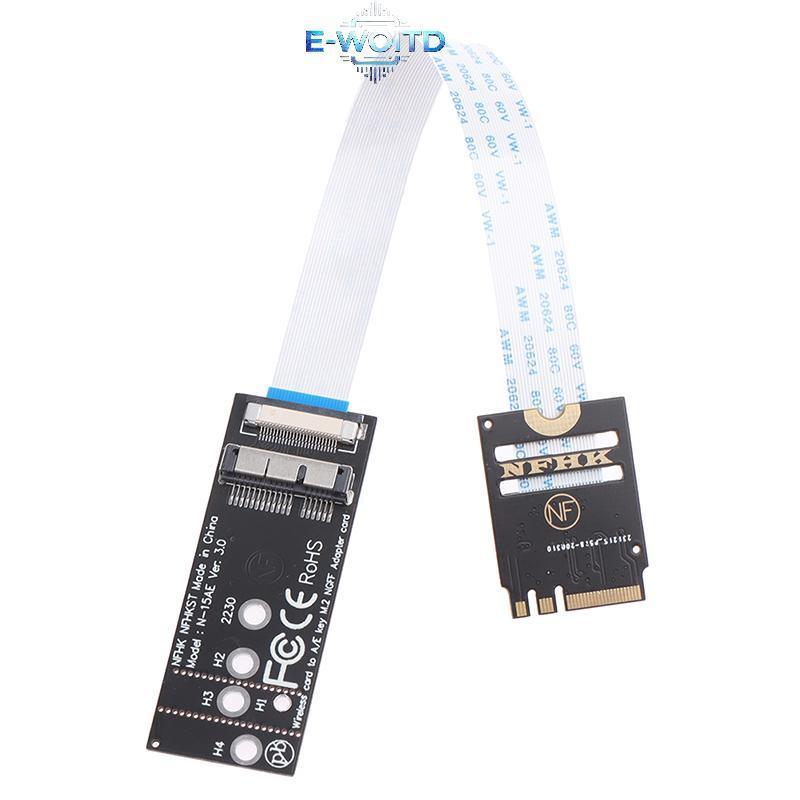 Chìa khóa chuyển đổi Wifi E-WOITD M.2 A + E sang thẻ Wifi BCM94360CD BCM94331CD BCM94360CS2 E-WOITD