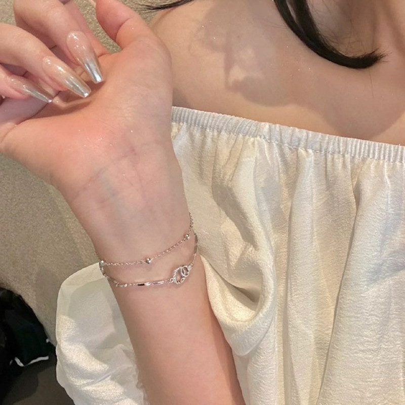 Vòng tay nữ Vòng tay Mobius Ring Phụ kiện tay hai lớp