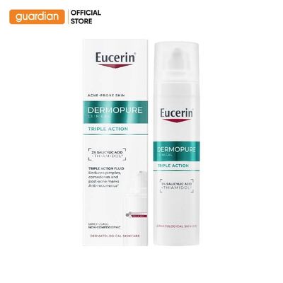 Tinh Chất Giúp Giảm Thâm Mụn Và Dưỡng Sáng Da Eucerin Dermopure Clinical Triple Action 40ml | Guardian Việt Nam