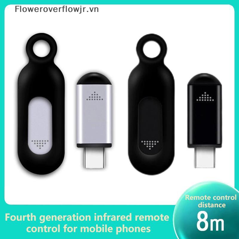 Điện thoại thông minh FJR Bộ điều khiển từ xa Mini IR đa năng Type-C cho TV Quạt AC Camera HOT