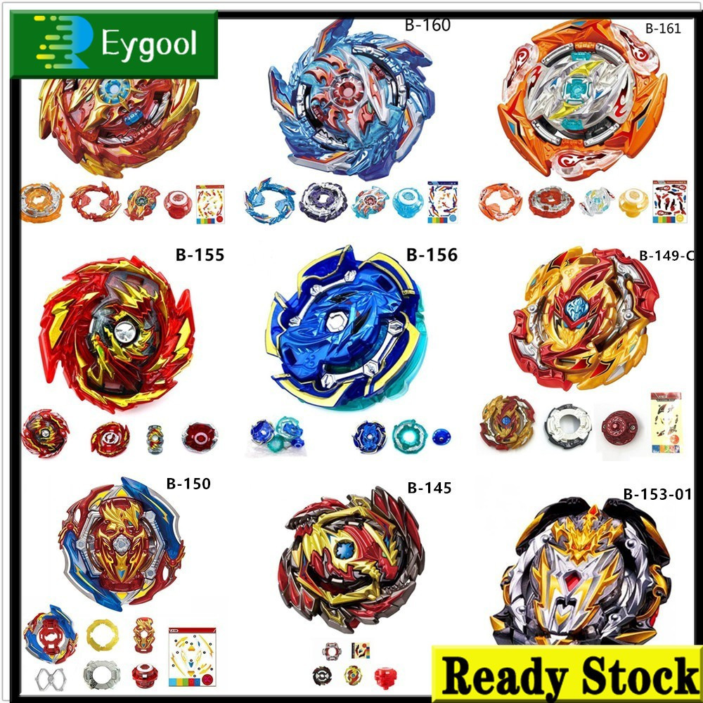 Eygool Beyblade Burst GT ❈ 🍎 🍎 🍎 Lord Springgan B149 Triple Booster B154 DX Imperial Dragon B153 Pri