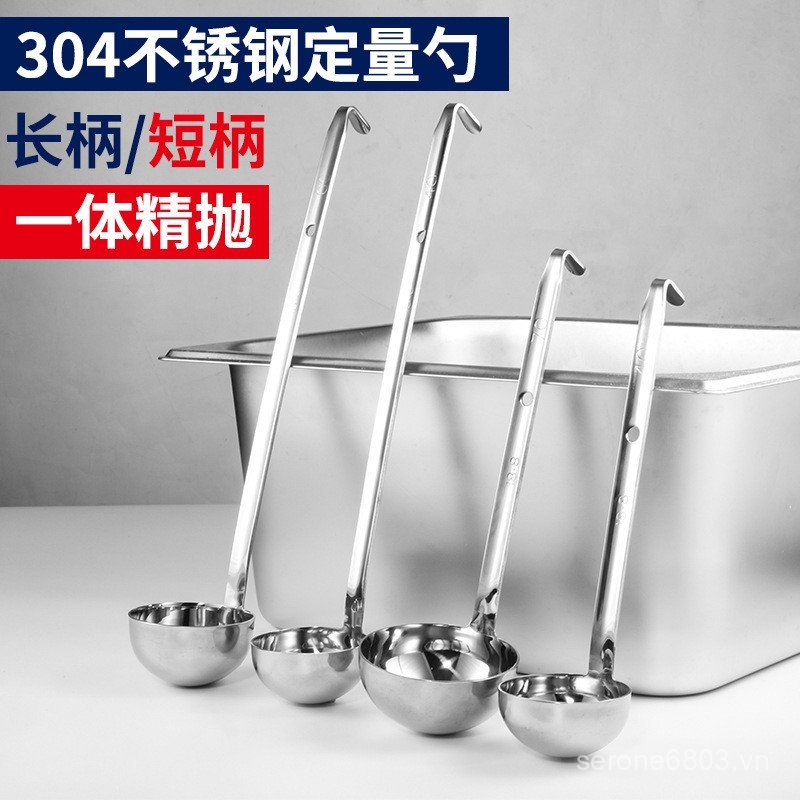 Thìa Đo Bằng Thép Không Gỉ 304 Gram Số Thìa Trà Sữa Thìa Định Lượng Có Móc Ounce Ams Thìa Tay Cầm Ng