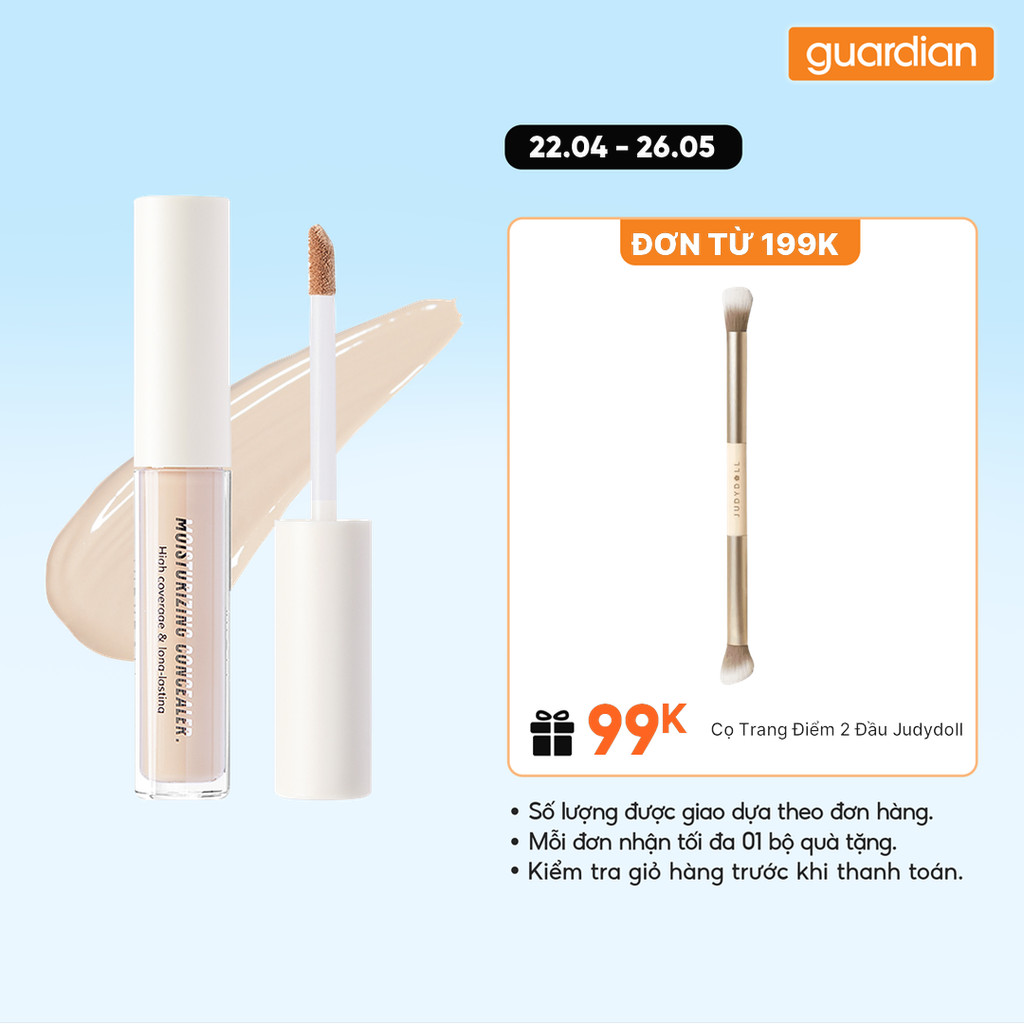 Kem Che Khuyết Điểm Judydoll Traceless Cloud-Touch Concealer #01 3.2g