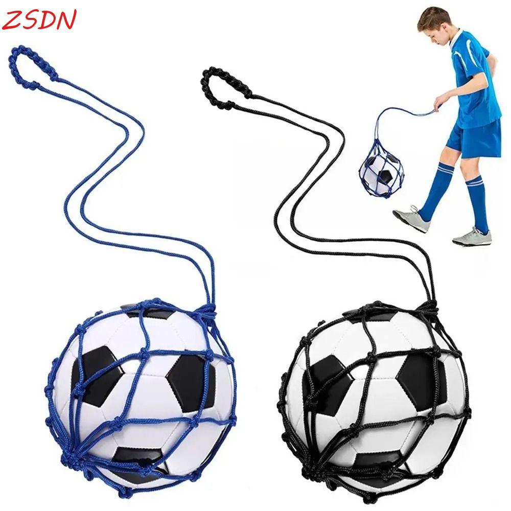 ZSDN Bóng Đá Lưới Kicker Huấn Luyện, Túi Lưới Nylon Đá Bóng Huấn Luyện Lưới Bỏ Túi, Phụ Kiện Bóng Đá