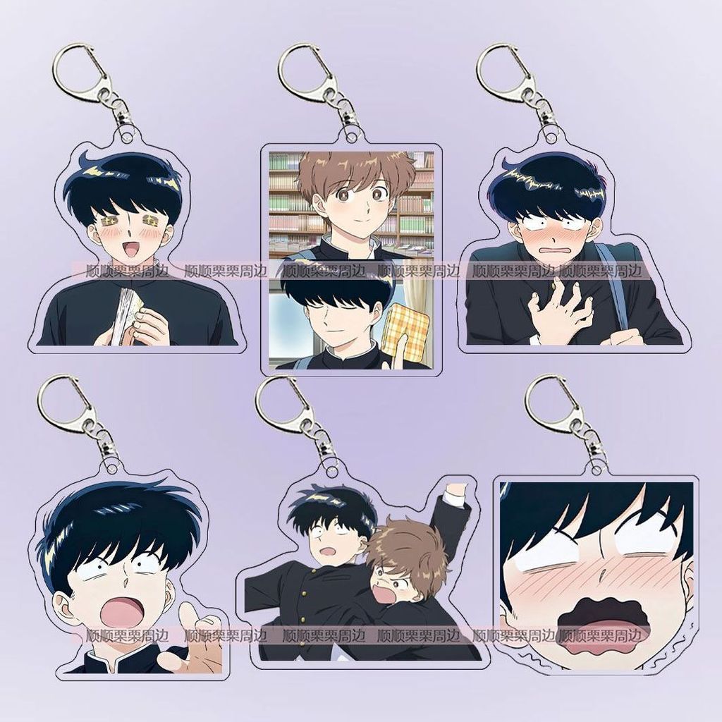 Ganbare Nakamura kun Anime Móc Khóa Nakamura Okuto acrylic Móc Khóa Hirose Aik Móc Khóa Đi Cho Nó Tú