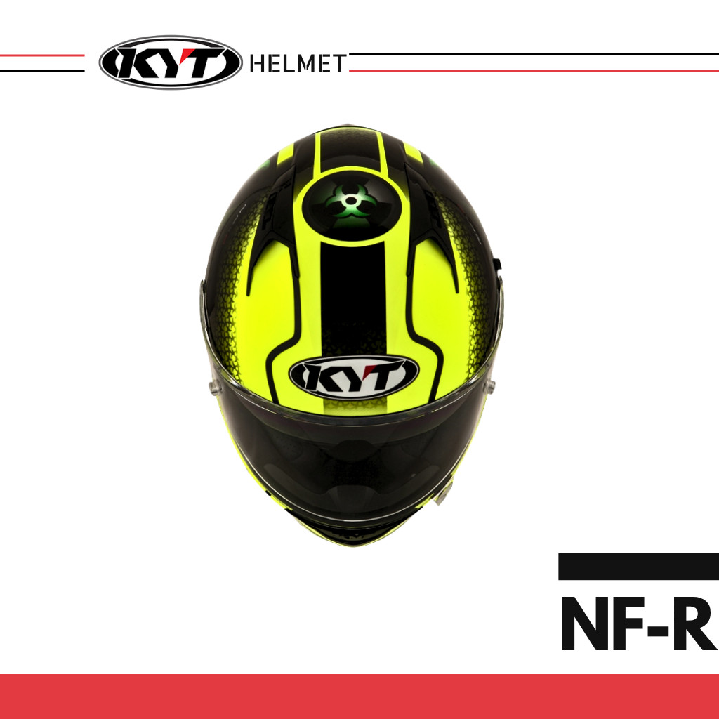 KYT - Mũ Bảo Hiểm Fullface - NFR HYPERFLUO YELLOW ====