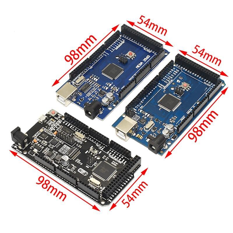 Mega2560 ATMEGA16U2 / Pro Mini MEGA 2560 Mega + WiFi R3 ATmega2560 Chip CH340G Cho Arduino U