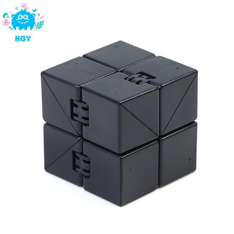 HGY Infinity Magic Cube Đồ chơi ngón tay Văn phòng Flip Cubic Puzzle Giảm căng thẳng Cube EEE
