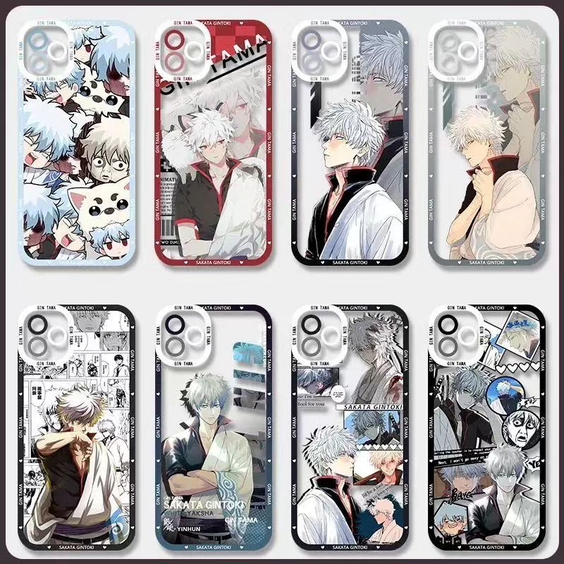 Ốp Lưng Anime Gintama Cho INFINIX SMART 10 Plus 9 8 7 SPARK 40 PRO PLUS CAMON 40 Pro HOT 30 Play 5GS