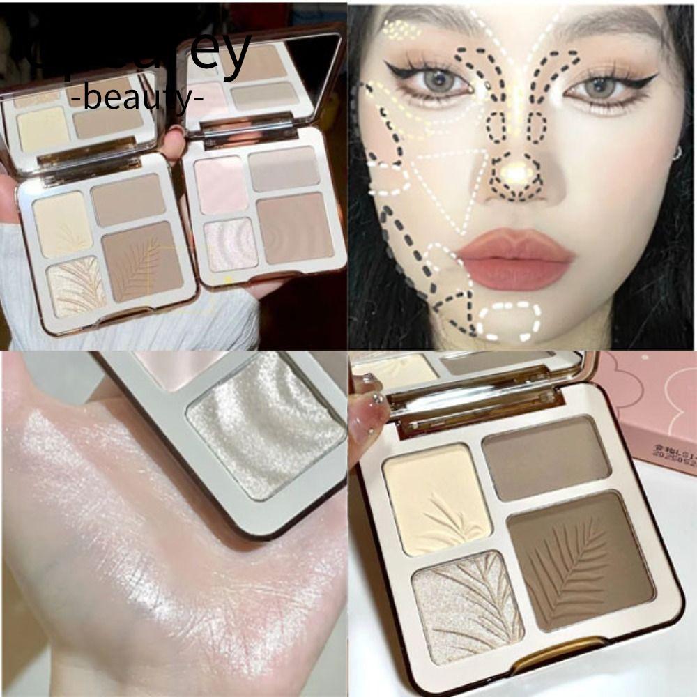 OPEAREY Matte Highlighter Makeup Face Contouring Bronzer Grooming Powder