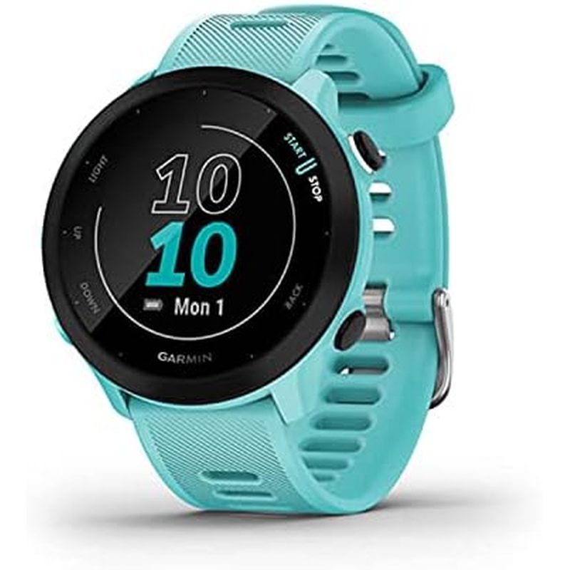 Garmin Forerunner 55, GPS Running Watch with Daily Suggested Workouts, Up to 2 Weeks of Battery Life