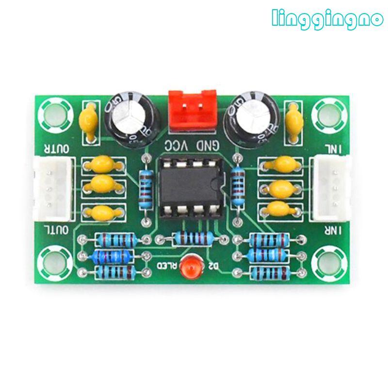 RR Hoạt Động Preamplifier Board Module NE5532 Khuếch Đại Mặt Trước Bảng Âm Kỹ Thuật Số Bảng Điện Áp 