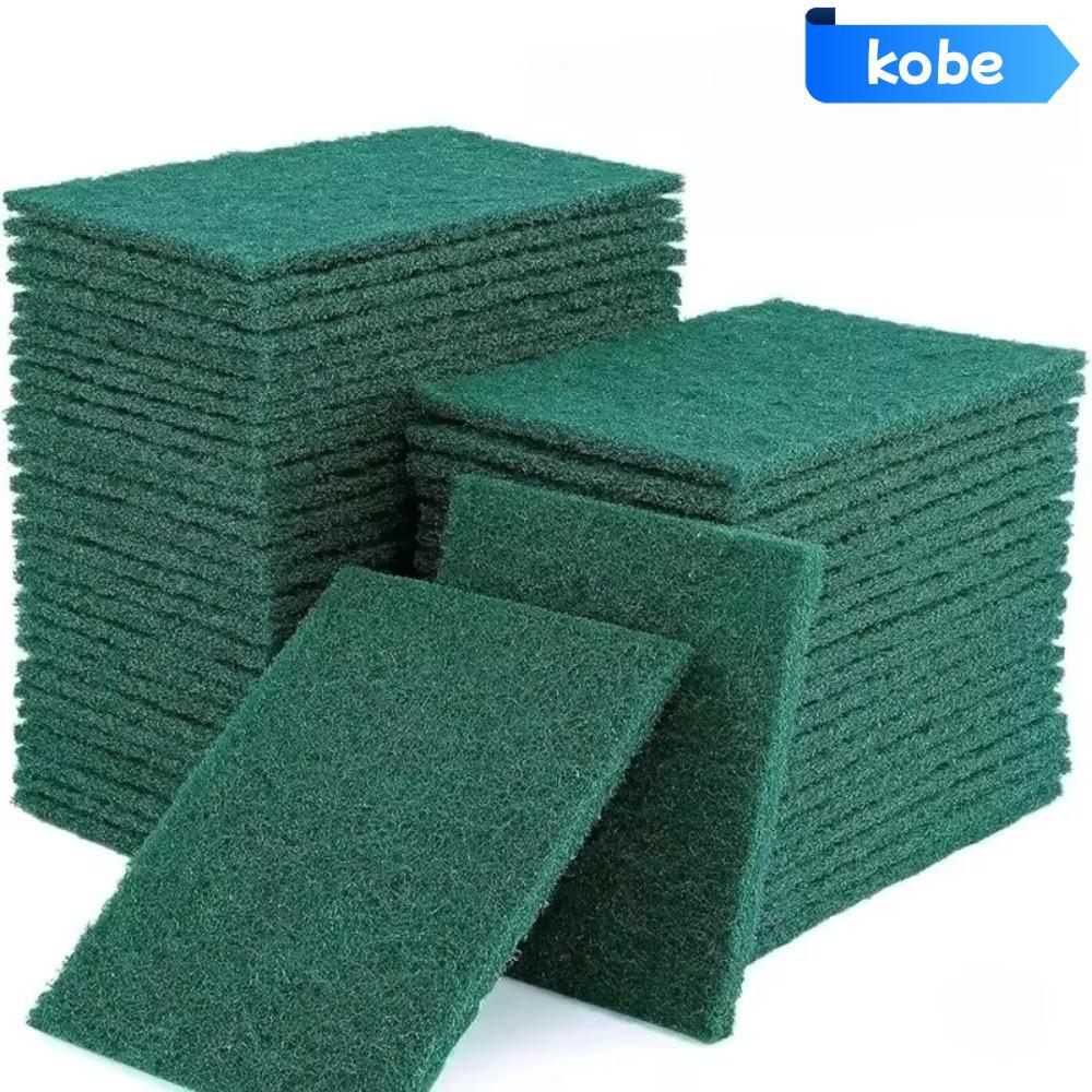 KOBE 5 / 10 Miếng chà sàn, Miếng chà dầu làm sạch hai mặt, Vải bát đĩa dày có thể tái sử dụng có thể