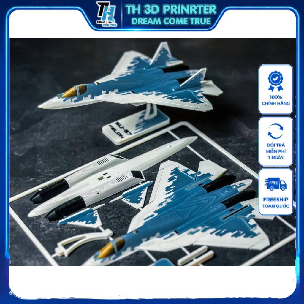 ✈ Bộ Kit Mô Hình Su-57 Felon – Phiên Bản In 3D PETG Chi Tiết