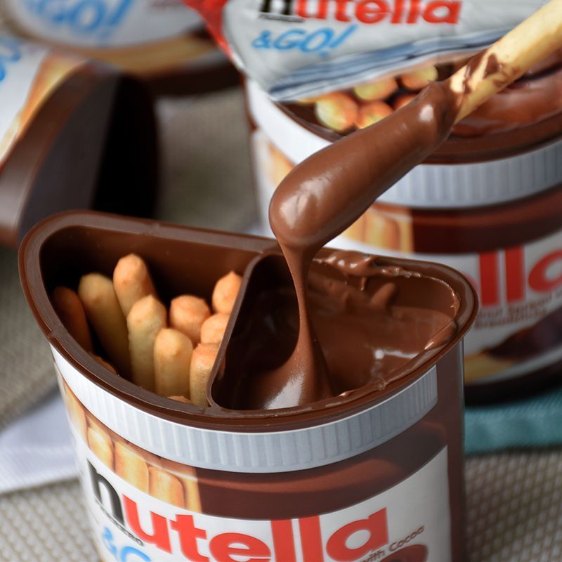 Nutella Nutella Nutella Nutella Hazelnut Sốt Sô Cô La Ngón Tay Bánh Quy Thanh Sandwich Nguyên Bản Nh