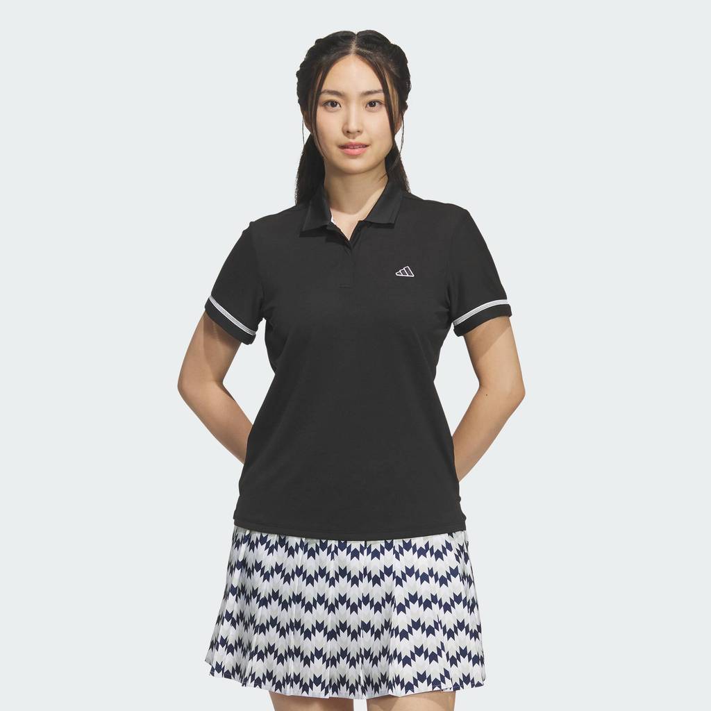 adidas Golf CLIMACOOL SHORT SLEEVE POLO SHIRTS Women Black KB4725