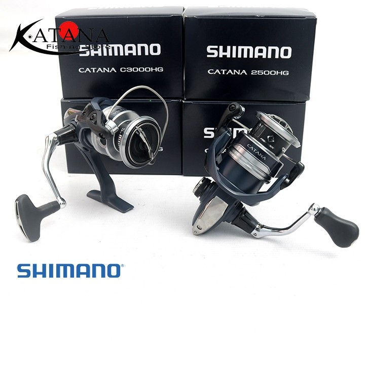 Máy cuộn dây câu kim loạiMáy Câu Shimano Catana - Phiên bản mới nhất 2022