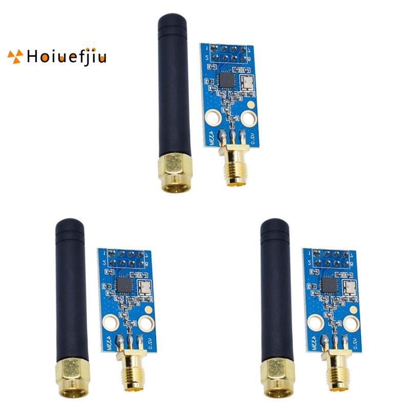 Mô-đun không dây CC1101 với Mô-đun thu phát không dây Ăng-ten SMA để tăng cường tín hiệu 3 bộ