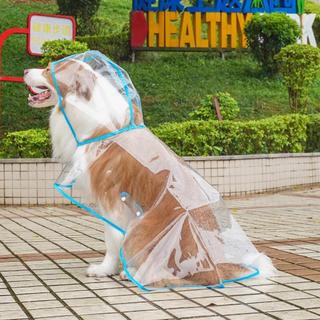 Áo Mưa Thú Cưng Chống Nước Cao, Trong Suốt Không Che Tầm Nhìn, Có Nhiều Size Từ Nhỏ đến Lớn