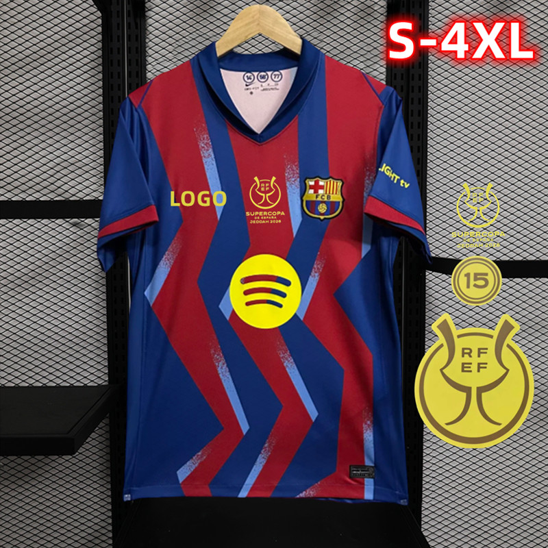 Áo bóng đá nam 25 / 26 Barcelona Fourth Piece