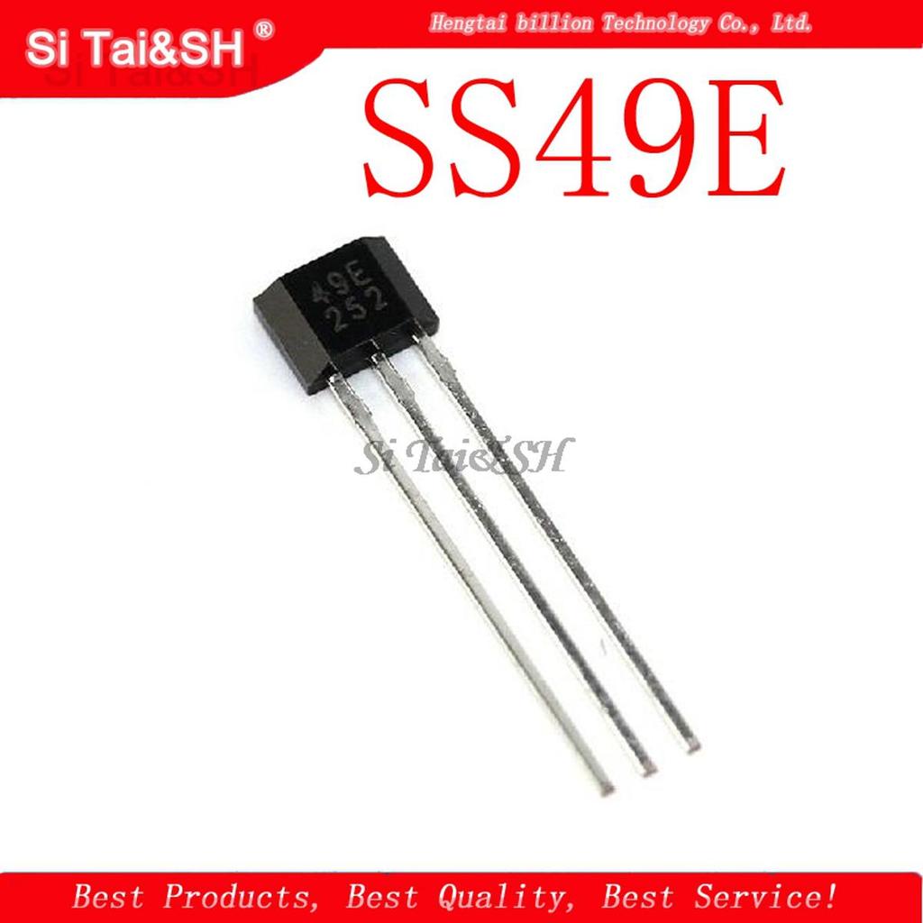10 chiếc 49E Yếu tố Hall SS49E OH49E Cảm biến Hall Cảm biến hiệu ứng Hall mới