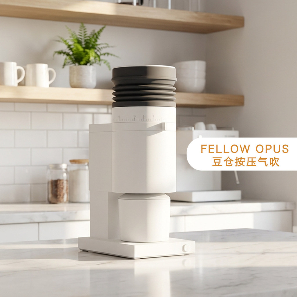 Fellow Opus máy xay cà phê Fellow Opus thổi bụi máy xay cà phê Fellow Opus làm sạch bã cà phê máy xa