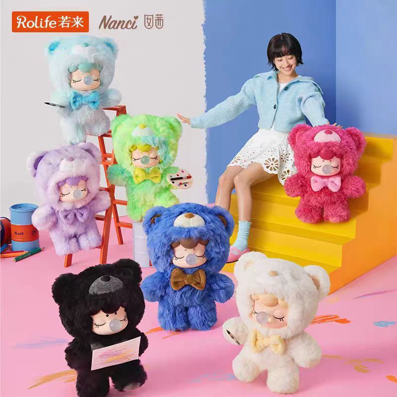 Rolife Nanci Gấu Nanci Velvet Inner Charm Series Quà tặng dễ thương