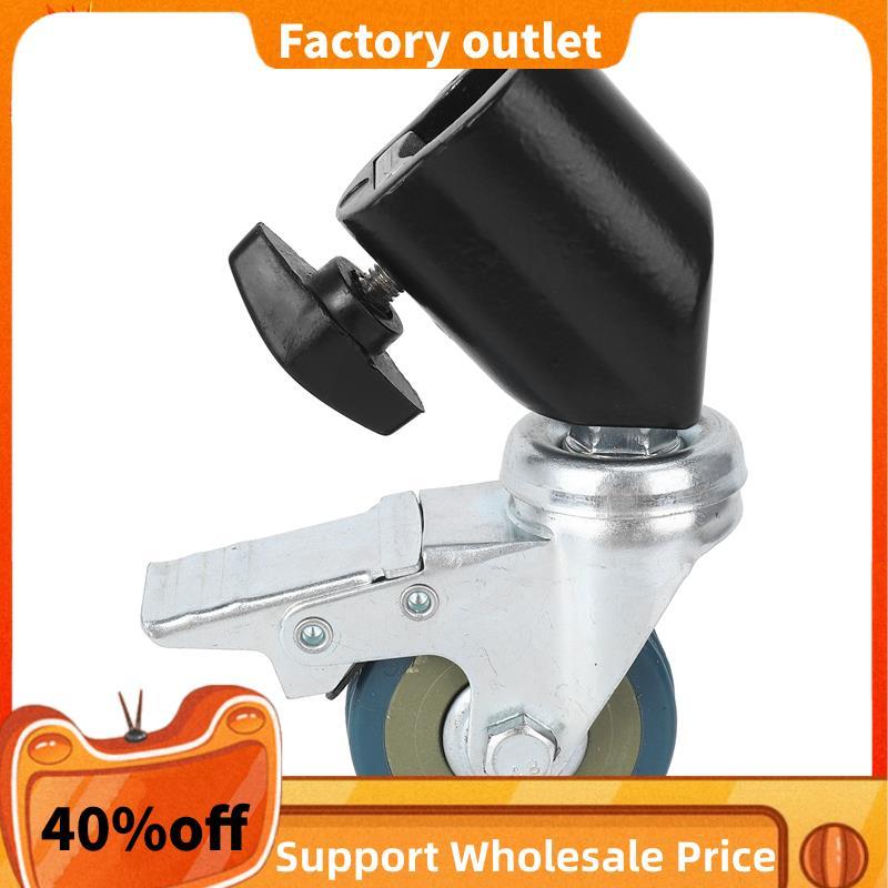 3 Chiếc 22 Mm Photo Studio Đa Năng Bánh Xe Tripod Ròng Rọc Hạng Nặng Cho Chân Đế Ánh Sáng / Studio B