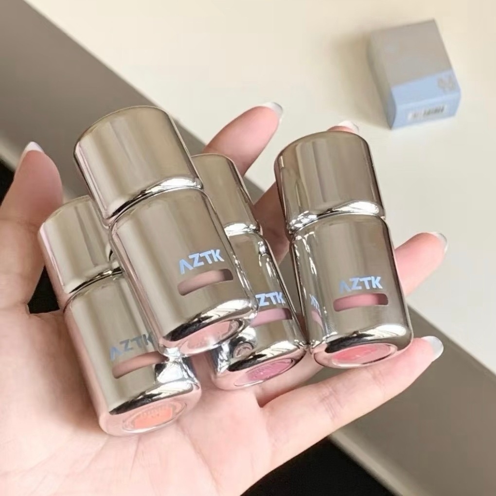 AZTK Liquid Blush Liquid Cream Mud Hot-bán JC04 Màu mở rộng Nữ Mờ Độ bão hòa thấp Làm sáng Thu nhỏ m