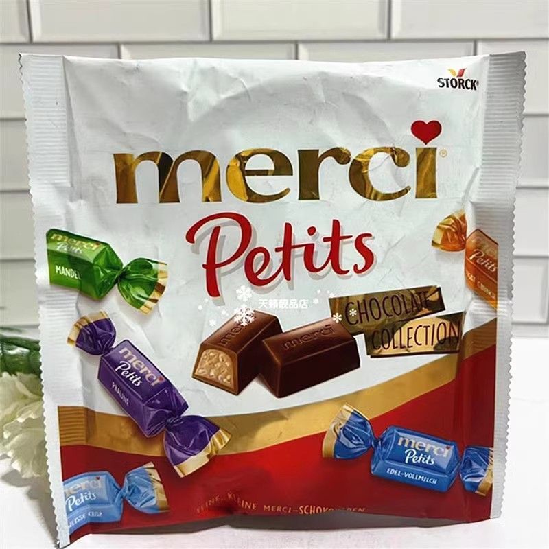 Hồng Kông Daigou Đức Nhập Khẩu Miss Merci Merci Các Loại Sôcôla 7 Hương Vị Hỗn Hợp Gói 125g Đồ Ăn Nh