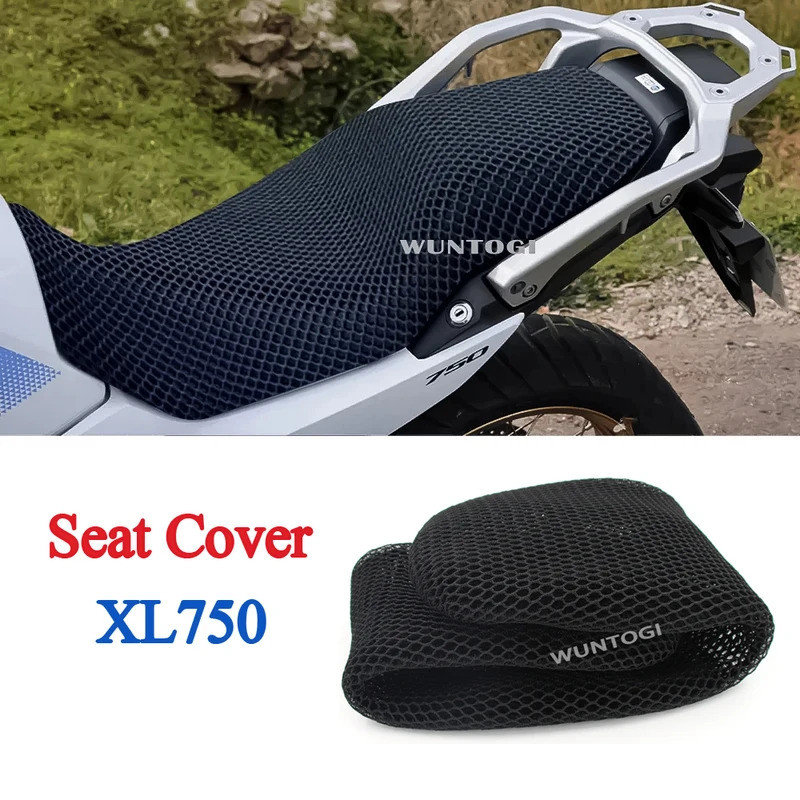 Dành Cho Xe Honda XL 750 XL750 Transalp 2023- MỚI Ghế Xe Máy Transalp 750XL 3D Tổ Ong Lưới Cách Nhiệ