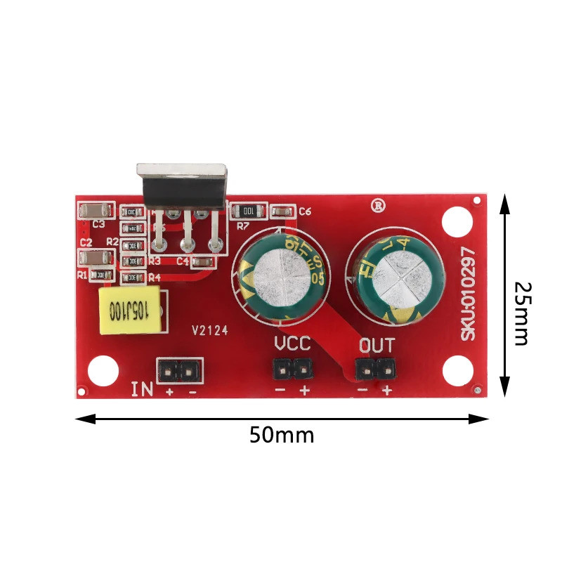 30W DC12V-DC30V LM1875 Bảng khuếch đại công suất âm thanh Mono 30W Bộ nguồn đơn DC 12-32V cho arduin