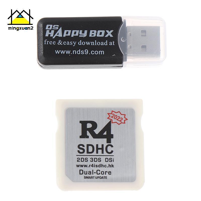Mingxuan2 2022 R4 SDHC Adapter Thẻ Nhớ Kỹ Thuật Số An Toàn Thẻ Đốt Thẻ Trò Chơi Flashcard Bền Materi