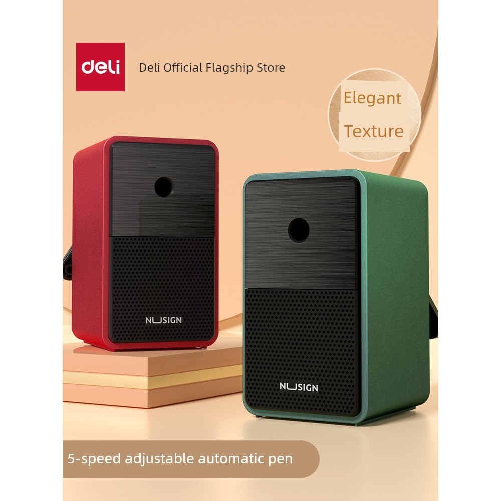 gọt bút chì gọt bút chì tự động Máy gọt bút chì tự động Deli NS077 Newsai