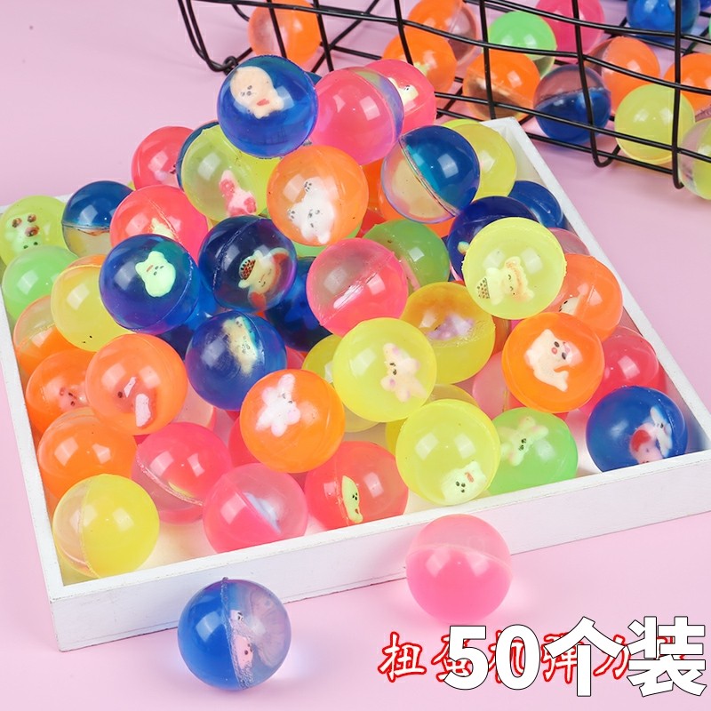 Không. 32 Bouncy Ball Phong Cách Hỗn Hợp Một Viên Yuan Viên Đồ Chơi Máy Bouncy Ball Đồ Chơi Trẻ Em B