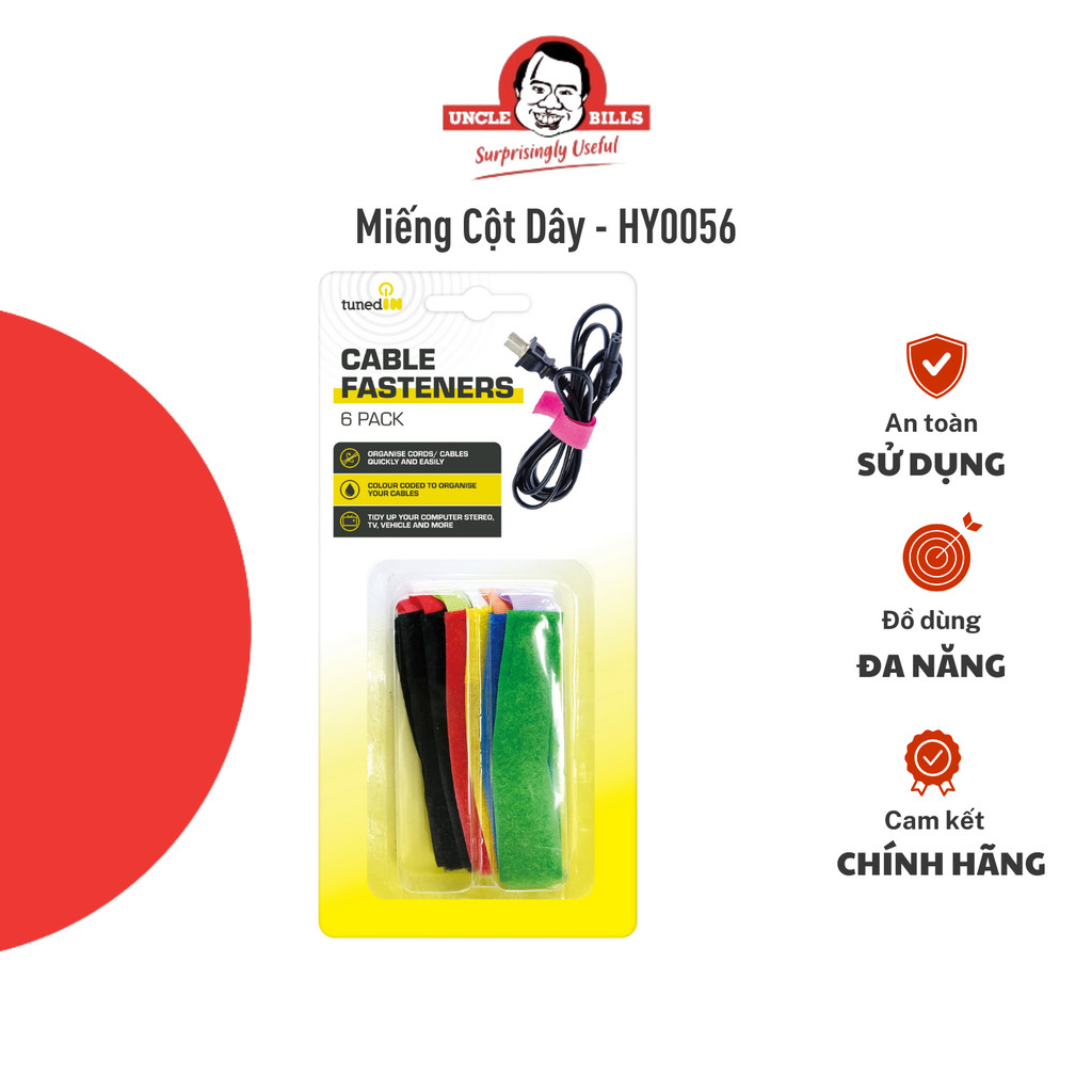 Miếng Cột Dây 6 Cái UNCLE BILLS HY0056