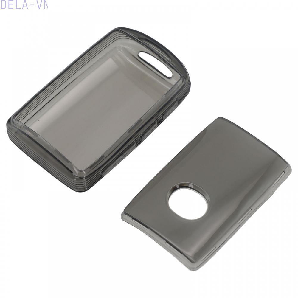 Key Case For Mazda CX-30 For Mazda MX-5 Transparent Black Direct Replacement#DELA