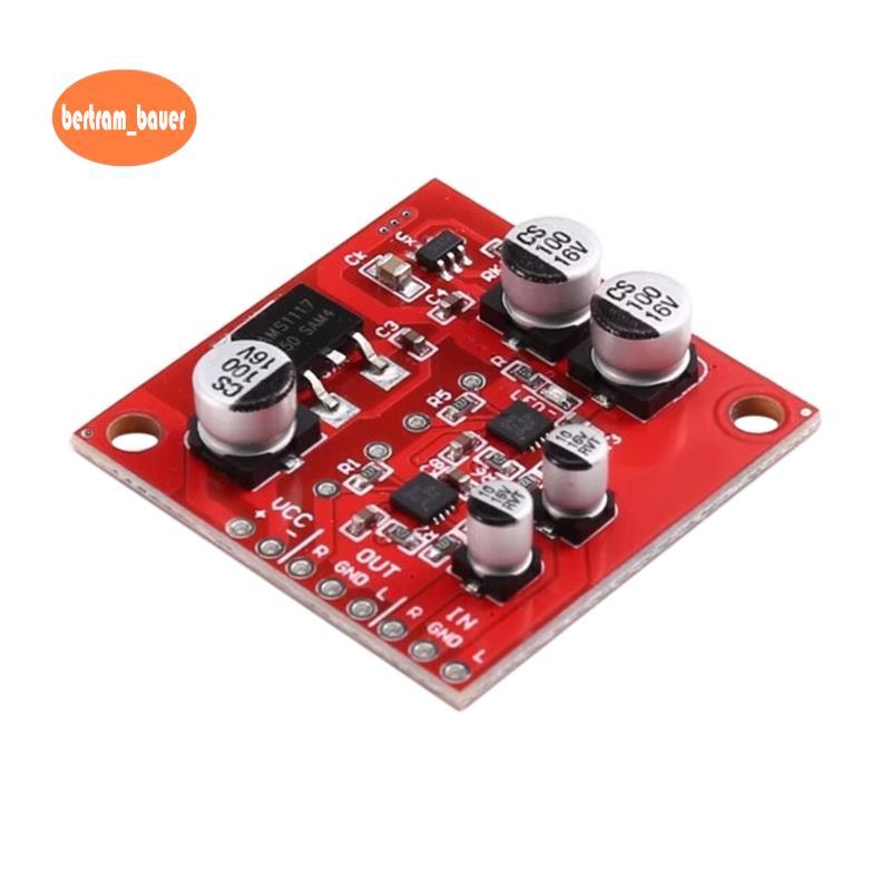Mô-đun Preamp tín hiệu âm thanh với bộ khuếch đại hoạt động kép OPA1612, thiết kế viền kép