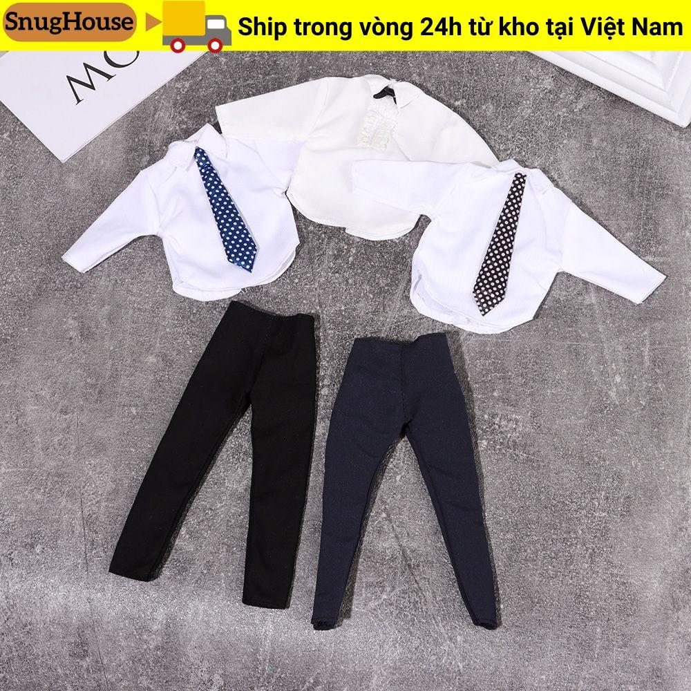 SNUGHOUSE 11 Bộ Đồ Thường Ngày Quần Áo Sơ Mi, Đẹp Trai Mặc Hàng Ngày 1 / 6 Quần Áo Búp Bê Nam, 6 Pho