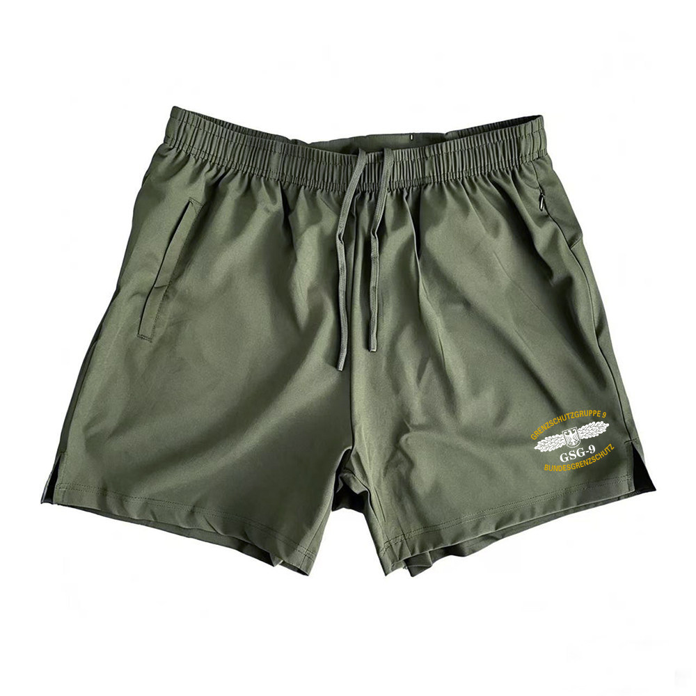 Tough Guys Club Quần Short Mùa Hè Quần Short Mồ Hôi Chạy Thể Dục Thể Thao Đức 9 Đội Hành Động Chủ Đề