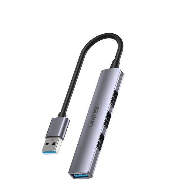 Hub USB ra Usb 3.0 + 3USB 2.0 (20cm) H1208A Unitek. Hub USB 1 ra 4 cổng USB (1 x USB 3.0 + 3 x USB 2