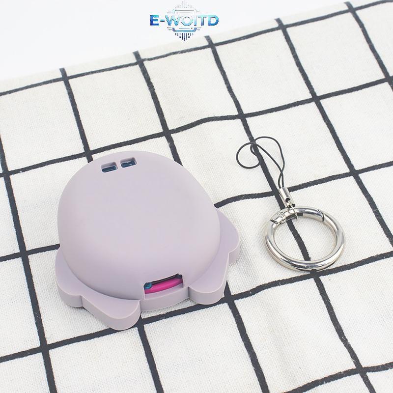 Ốp Lưng Silicon E-WOITD Cho Tamagotchi Uni 2023 Tương Tác Ảo Đồ Chơi Thú Cưng Vỏ Bảo Vệ Kawaii Có Dâ