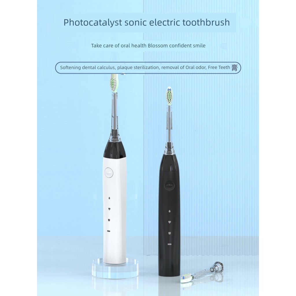 đầu bàn chải điện đầu bàn chải điện brushie Enboli Flagship Photocatalytic Ion Âm Bàn Chải Đánh Răng