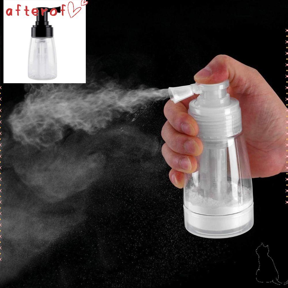 Chai Puffing Bột AFTEROF, Chai Xịt Bột Atomizer Di Động, Bấm Chai Dầu Gội Có Thể Đổ Lại Dầu Gội Dầu 