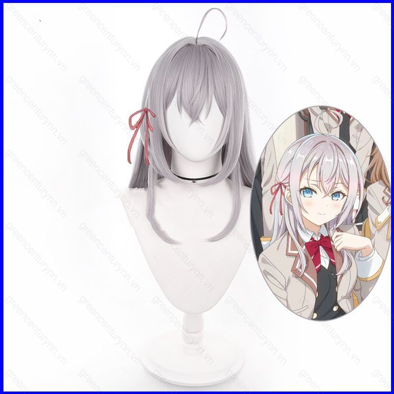 GN Alya Đôi Khi Ẩn Cảm Giác Của Cô ấy Trong Nga Alisa Milovna Kujou Cosplay Tóc Giả Tóc Halloween Đả