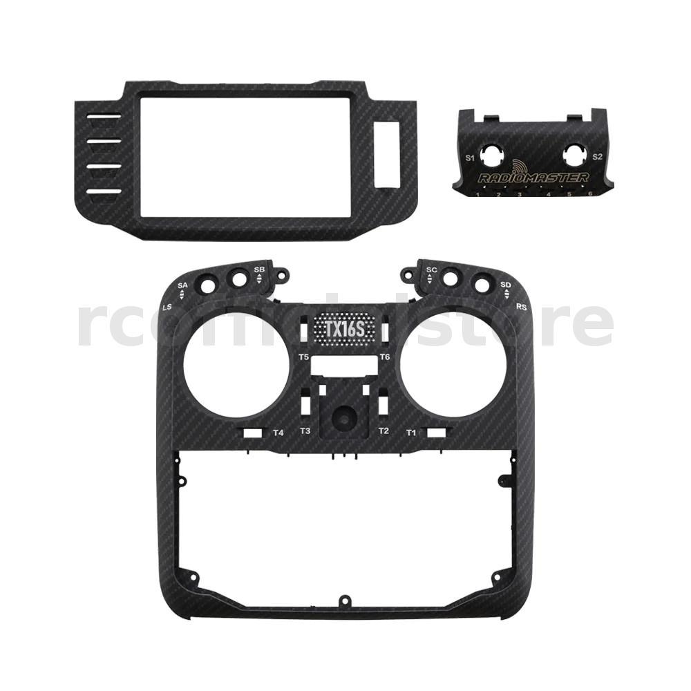 Radiomaster TX16S MKII Bộ mặt nạ bằng sợi Carbon Phụ kiện thay thế DIY