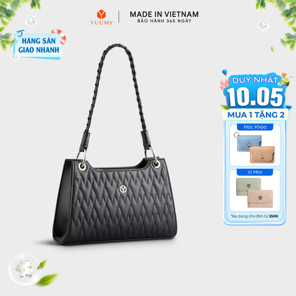 Túi Yuumy (Thời trang nữ kiểu dáng sang trọng - Túi đeo vai da Seasand YN223)