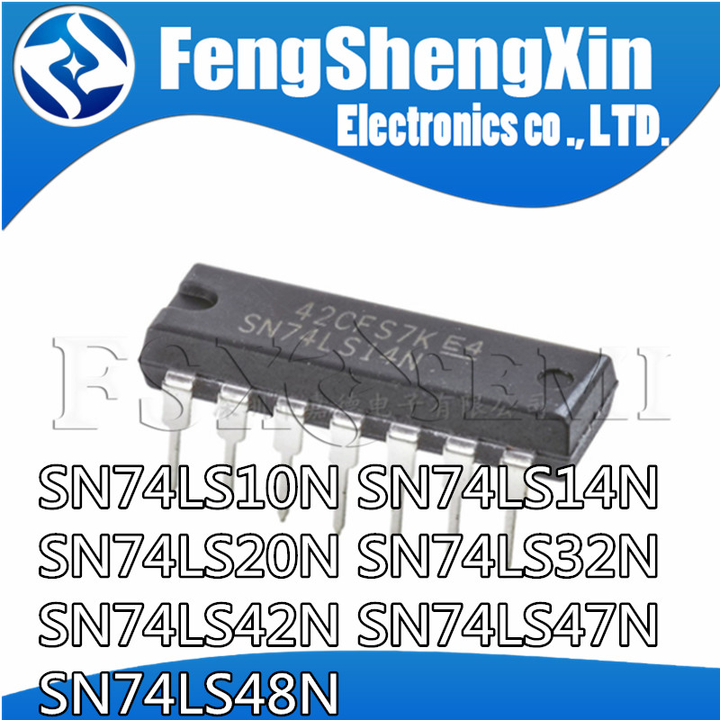 10 HD74LS32P DIP SN74LS32N DIP-14 74LS32 SN74LS10N SN74LS14N 74LS14 SN74LS20N SN74LS42N74LS47N SN74L